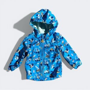 Cat & Jack Baby Construction Print Soft Shell Jacket 18M